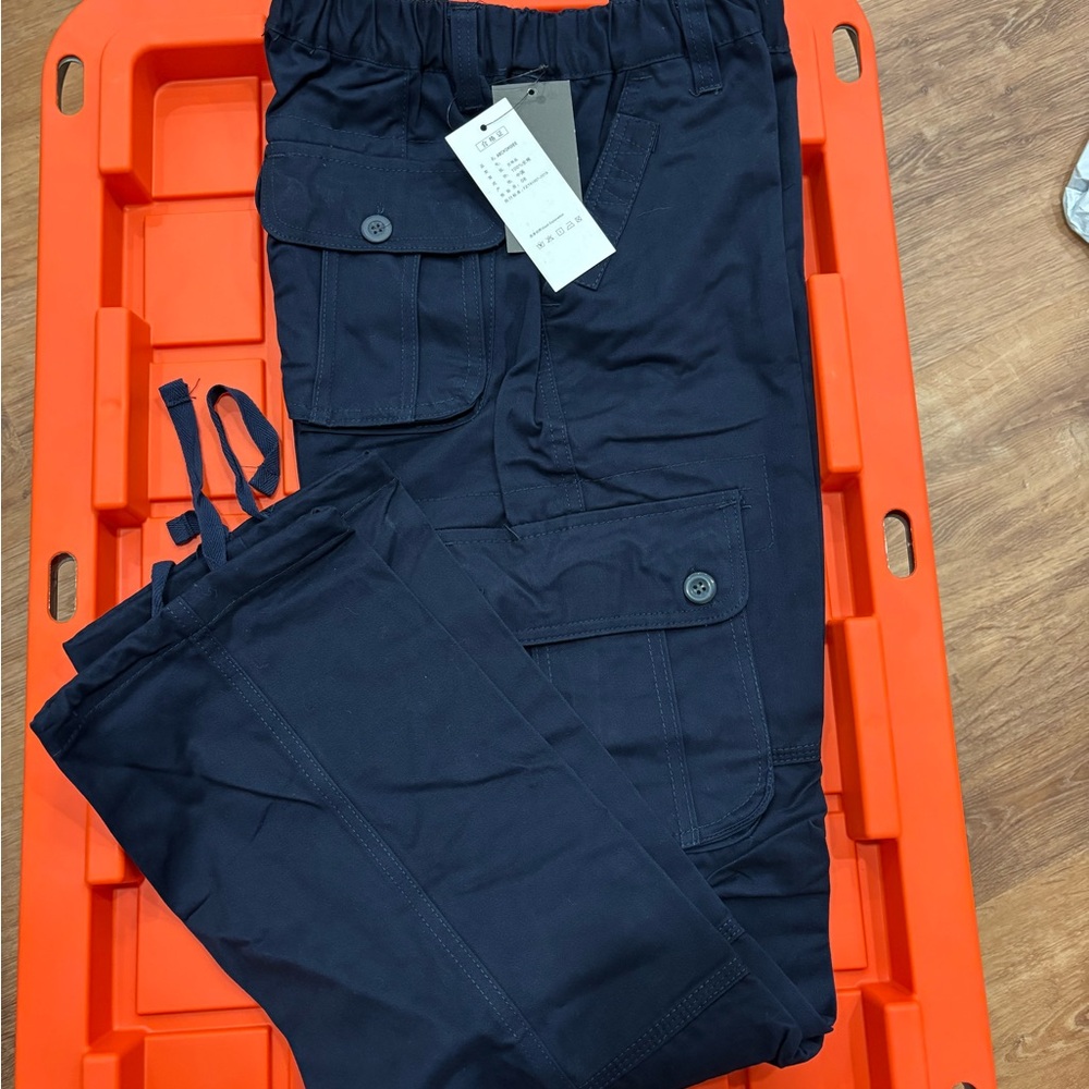 Cargo tactical pants men’s size (M) navy blue